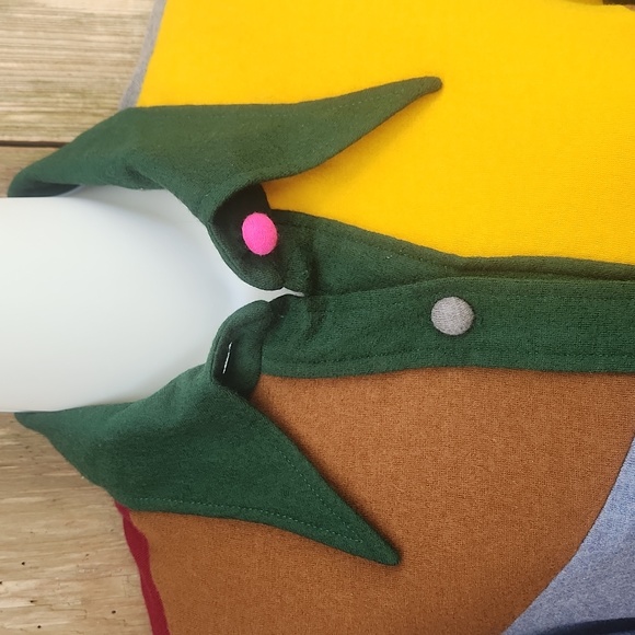 Young Innocent by Arpeja Wool 70s Vintage Button down - Picture 4 of 8